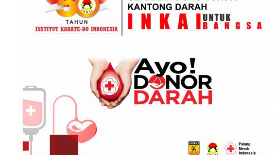 Donor 50 Ribu Kantong Darah INKAI untuk Bangsa