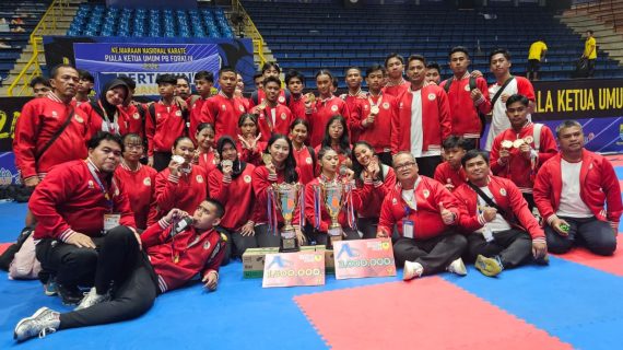 PUNCAKI KLASEMEN PEROLEHAN MEDALI, PP INKAI KELUAR SEBAGAI JUARA UMUM 1 KEJURNAS FORKI 2026 BANDUNG